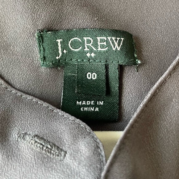 TWO J Crew Blue Button Down Sleeveless Shirts - Picture 3 of 4